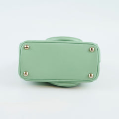 Prada Mini Galleria Green Saffiano