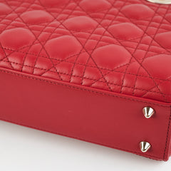 Christian Dior Lady Dior Small MY ABC Red
