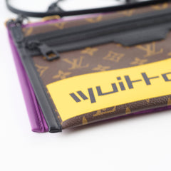 Louis Vuitton Double Flat Messenger Bag