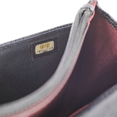 Chanel Black Caviar Wallet On Chain WOC GHW