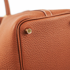 Hermes Picotin 18 Clemence Gold