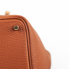 Hermes Picotin 18 Clemence Gold
