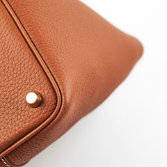 Hermes Picotin 18 Clemence Gold