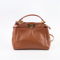 Fendi Mini Peekaboo Brown