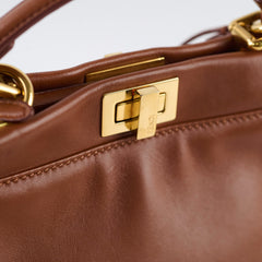 Fendi Mini Peekaboo Brown
