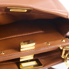 Fendi Mini Peekaboo Brown