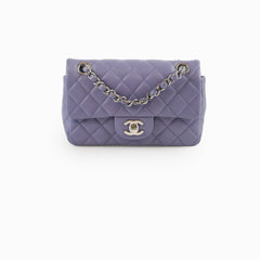Chanel Mini Rectangular Flap Purple Bag