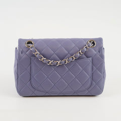 Chanel Mini Rectangular Flap Purple Bag
