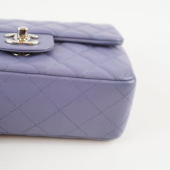 Chanel Mini Rectangular Flap Purple Bag