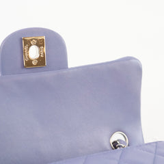Chanel Mini Rectangular Flap Purple Bag