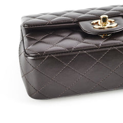 Chanel Mini Rectangular Dark Chocolate Microchip HOLD