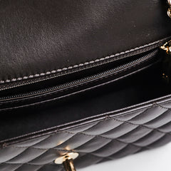 Chanel Mini Rectangular Dark Chocolate Microchip HOLD