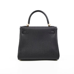 Hermes Kelly 25 Togo Noir- Z Stamp