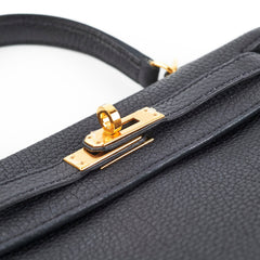 Hermes Kelly 25 Togo Noir- Z Stamp