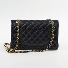 Chanel Caviar Medium/Large Double Classic Flap Black