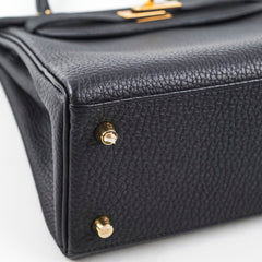 Hermes Kelly 25 Togo Noir- Z Stamp