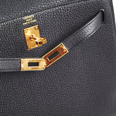 Hermes Kelly 25 Togo Noir- Z Stamp