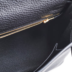 Hermes Kelly 25 Togo Noir- Z Stamp