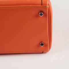 Hermes Kelly 35 Lakis 2Way Orange Mangue? - Stamp Q Square