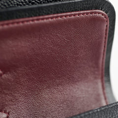 Chanel Caviar Medium/Large Double Classic Flap Black