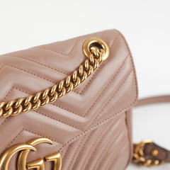 Gucci Small Marmont Bag Pink