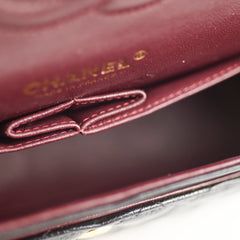 Chanel Caviar Medium/Large Double Classic Flap Black