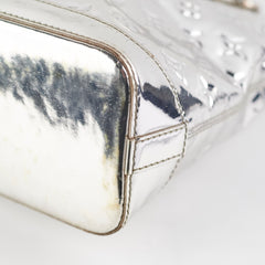 Louis Vuitton Silver Mirror Lock It Bag