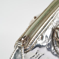 Louis Vuitton Silver Mirror Lock It Bag