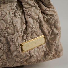 Louis Vuitton PM Monogram Olympe Lambskin Shoulder Pink Beige