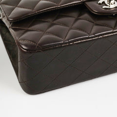 Chanel Medium/Large Classic Double Flap Dark Chocolate