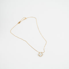 Van Cleef and Arpels Mother of Pearl MOP Necklace