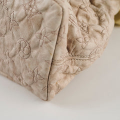 Louis Vuitton PM Monogram Olympe Lambskin Shoulder Pink Beige