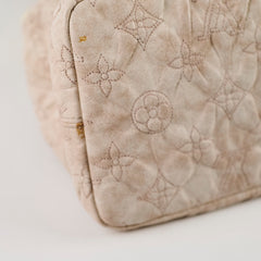 Louis Vuitton PM Monogram Olympe Lambskin Shoulder Pink Beige