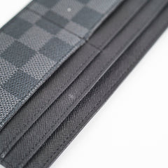 Louis Vuitton Flat Damier Azur Wallet