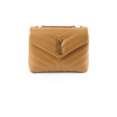 Saint Laurent Small Lou Lou Brown