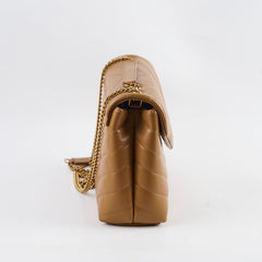 Saint Laurent Small Lou Lou Brown