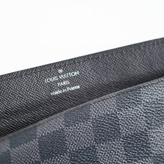 Louis Vuitton Flat Damier Azur Wallet