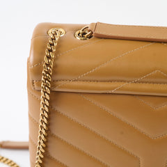 Saint Laurent Small Lou Lou Brown