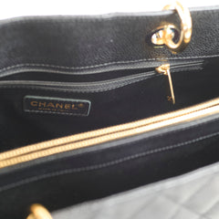 Chanel Grand Shopping Tote GST Caviar Black