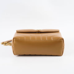 Saint Laurent Small Lou Lou Brown