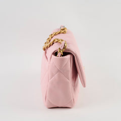 Chanel 19 Small Light Pink Lambskin (microchip)