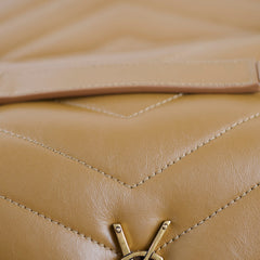 Saint Laurent Small Lou Lou Brown