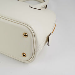Hermes Bolide 25 Evercolor Blanc/Sesame U stamp (2022)