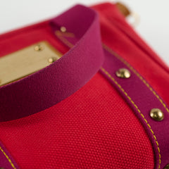 Louis Vuitton Canvas Tote Red