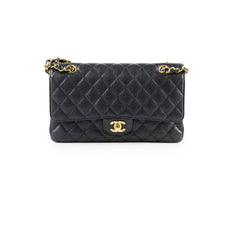 Chanel Classic Flap Medium/Large Black Caviar