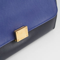 Celine Small Trapeze Blue/Black