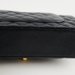 Chanel Classic Flap Medium/Large Black Caviar