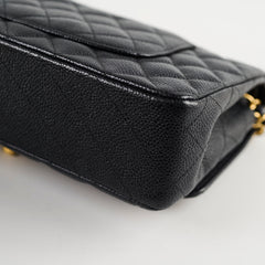 Chanel Classic Flap Medium/Large Black Caviar