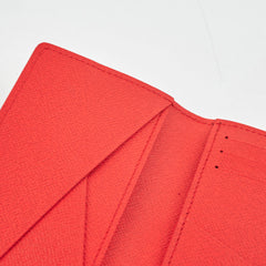 Louis Vuitton Pocket Organizer Red Epi FIFA World Cup Edition