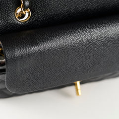 Chanel Classic Flap Medium/Large Black Caviar